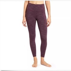 Athleta Burgundy Chaturanga Leggings